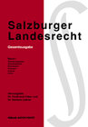 Buchcover Salzburger Landesrecht, 4. Ausgabe