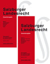 Buchcover Salzburger Landesrecht 2017