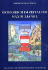 Buchcover Österreich im Zeitalter Maximilians I.