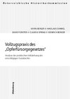 Buchcover Vollzugspraxis des "Opferfürsorgegesetzes"