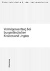 Buchcover Tschechen und Tschechinnen, Vermögensentzug und Restitution
