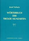 Buchcover Wörterbuch der Tiroler Mundarten