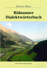 Buchcover Ridnauner Dialektwörterbuch