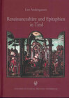 Buchcover Renaissancealtäre und Epitaphien in Tirol