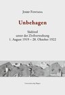 Buchcover Unbehagen Band 2