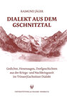 Buchcover Dialekt aus dem Gschnitztal