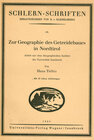 Buchcover Zur Geographie des Getreidebaues in Nordtirol