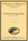 Buchcover General Gasteiger-Khan