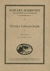 Buchcover Tiroler Volkstechnik