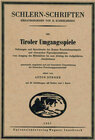 Buchcover Tiroler Umgangsspiele