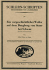 Buchcover Ein vorgeschichtlicher Weiler auf dem Burgberg von Stans bei Schwaz