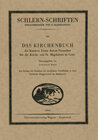 Buchcover Das Kirchenbuch des Kuraten Franz Anton Sinnacher für die Kirche St. Magdalena in Gsies