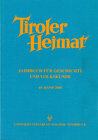 Buchcover Tiroler Heimat 69 (2005)
