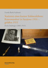 Buchcover Stationen eines kurzen Soldatenlebens: Kaisermanöver in Sarajewo 1914 - gefallen 1915