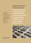 Buchcover Schlussbericht der Kommission zur Untersuchung der Vorgänge um den Anstaltsfriedhof des Psychiatrischen Krankenhauses in