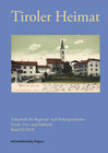 Buchcover Tiroler Heimat 82 (2018)