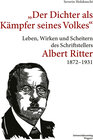 Buchcover "Der Dichter als Kämpfer seines Volks"