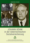 Buchcover Johann Böhm in der österreichischen Sozialversicherung