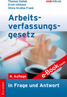 Buchcover Arbeitsverfassungsgesetz in Frage und Antwort