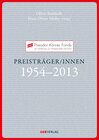 Buchcover Theodor-Körner-Preisträger