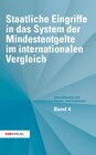 Buchcover Staatliche Eingriffe in das System der Mindestentgelte im internationalen Vergleich