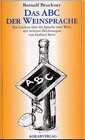 Buchcover Weinliteratur / ABC der Weinsprache