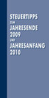 Buchcover Steuertipps zum Jahresende 2009 und Jahresanfang 2010