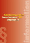 Buchcover Klienteninformation 2011