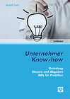 Buchcover Unternehmer Know-how