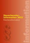 Buchcover Steuerberaterinformation 2022
