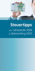 Buchcover Steuertipps zum Jahresende 2024 & Jahresanfang 2025