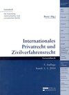 Buchcover Internationales Privatrecht und Zivilverfahrensrecht