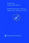 Buchcover Flexible Integration in Europa. Einheit oder "Europe a la carte"?