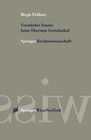 Buchcover Verstärkte Senate beim Obersten Gerichtshof