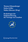 Buchcover Rechtsfragen der Implementierung des Vertrags von Lissabon