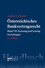Buchcover Österreichisches Bankvertragsrecht