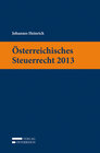 Buchcover Österreichisches Steuerrecht 2013