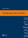 Buchcover Einführung in das Zivilrecht