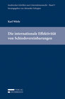 Buchcover Die internationale Effektivität von Schiedsvereinbarungen