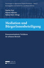 Buchcover Mediation und BürgerInnenbeteiligung