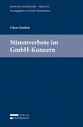 Buchcover Stimmverbote im GmbH-Konzern