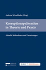 Buchcover Korruptionsprävention in Theorie und Praxis