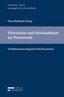 Buchcover Prävention und Strafsanktion im Privatrecht