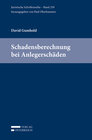 Buchcover Schadensberechnung bei Anlegerschäden