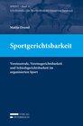 Buchcover Sportgerichtsbarkeit
