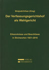 Buchcover Der Verfassungsgerichtshof als Wahlgericht
