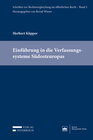 Buchcover Einführung in die Verfassungssysteme Südosteuropas