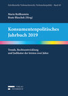 Buchcover Konsumentenpolitisches Jahrbuch 2019