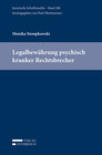 Buchcover Legalbewährung psychisch kranker Rechtsbrecher