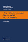 Buchcover Österreichisches Strafrecht. Besonderer Teil I (§§ 75 bis 168d StGB)